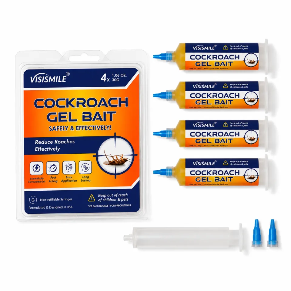 Visismile Cockroach Gel Bait – 4 Tubes × 30g - image 2