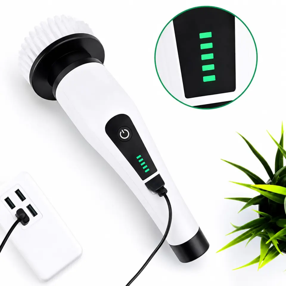 7-in-1 Electric Cleaning Brush – 25W Multi-Purpose Scrubber