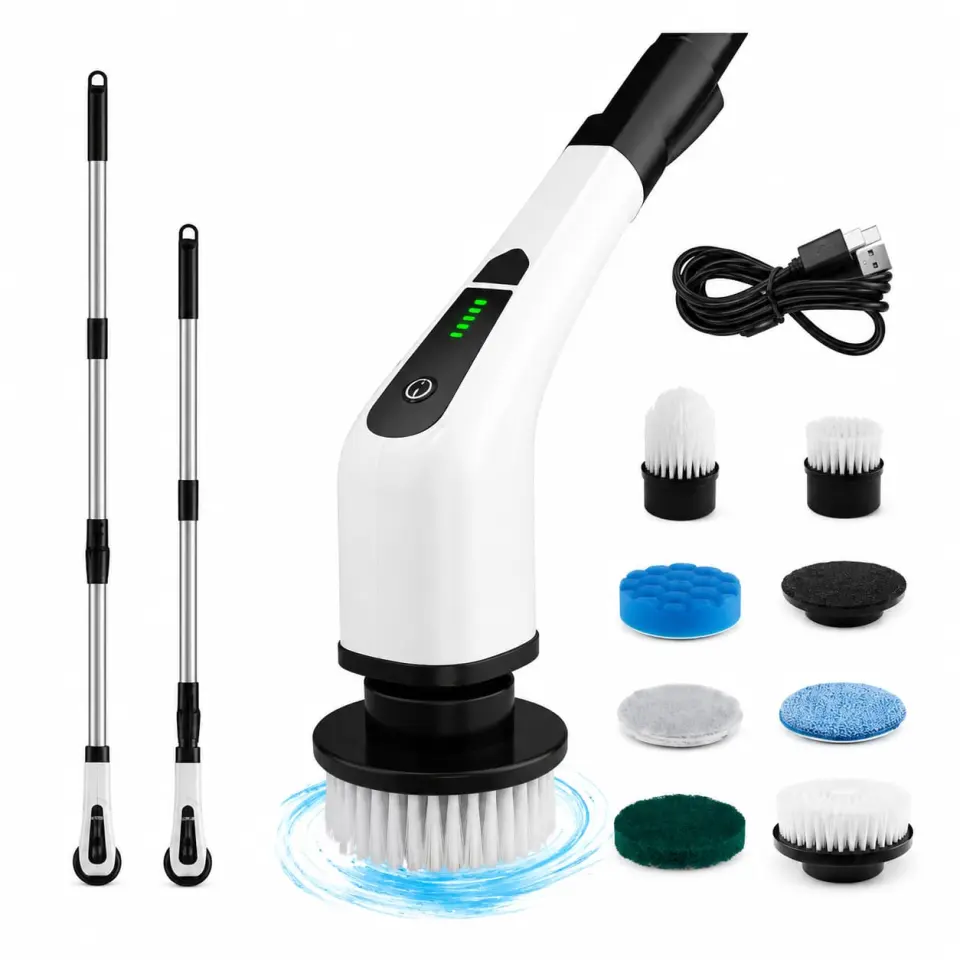 7-in-1 Electric Cleaning Brush – 25W Multi-Purpose Scrubber - image 4