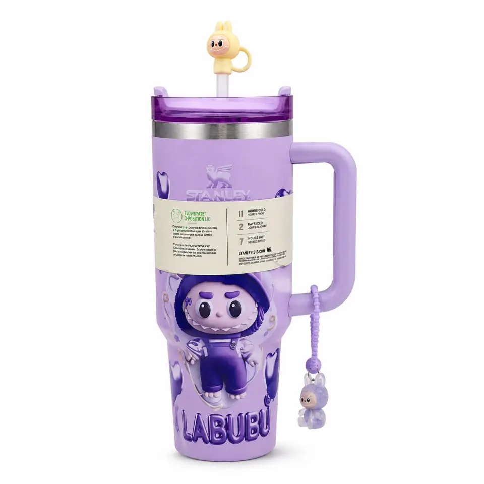 labubu Cartoon Insulated Tumbler - image 2