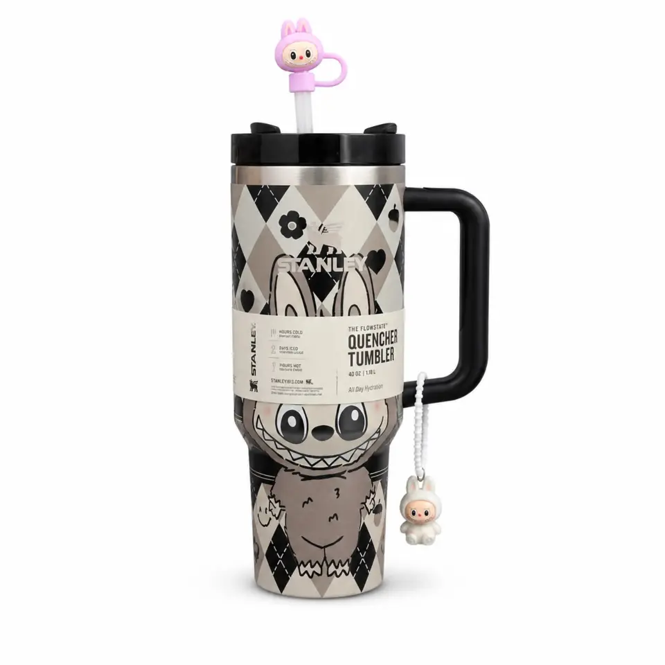 labubu Cartoon Insulated Tumbler - image 4