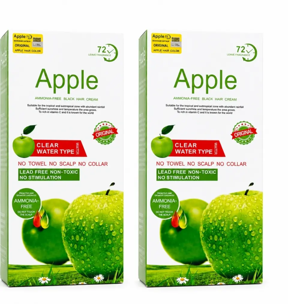 Apple Hair Color Premium Grooming Combo – 4 Piece Value Pack - image 2