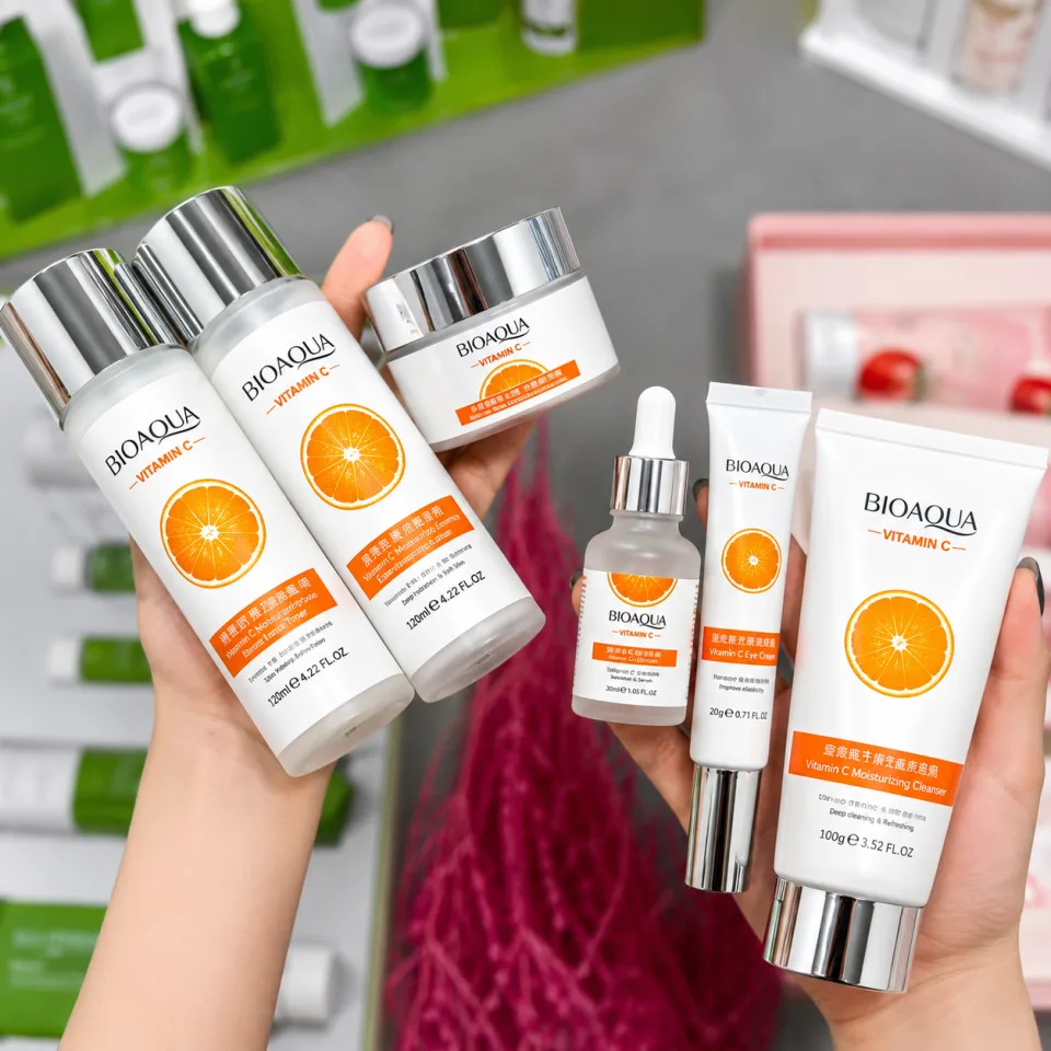 BIOAQUA Vitamin C 6-Piece Brightening Skincare Set - image 3