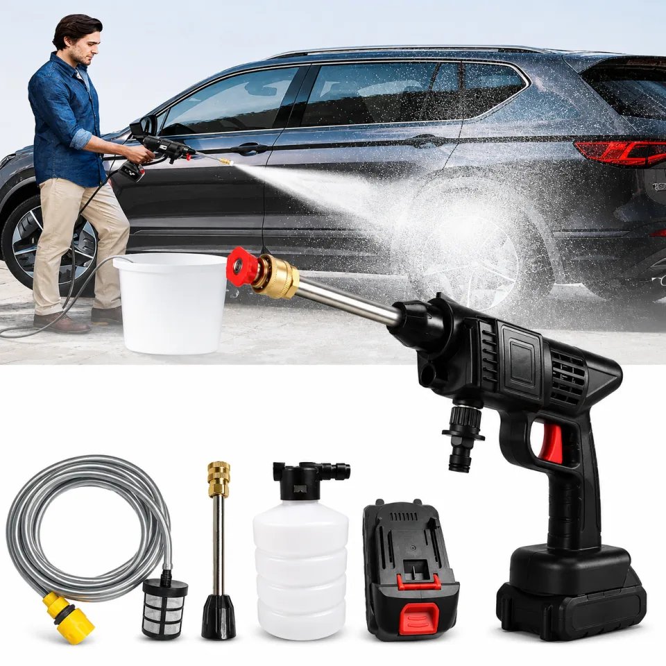 48V Cordless Portable High Pressure Washer Kit - image 2
