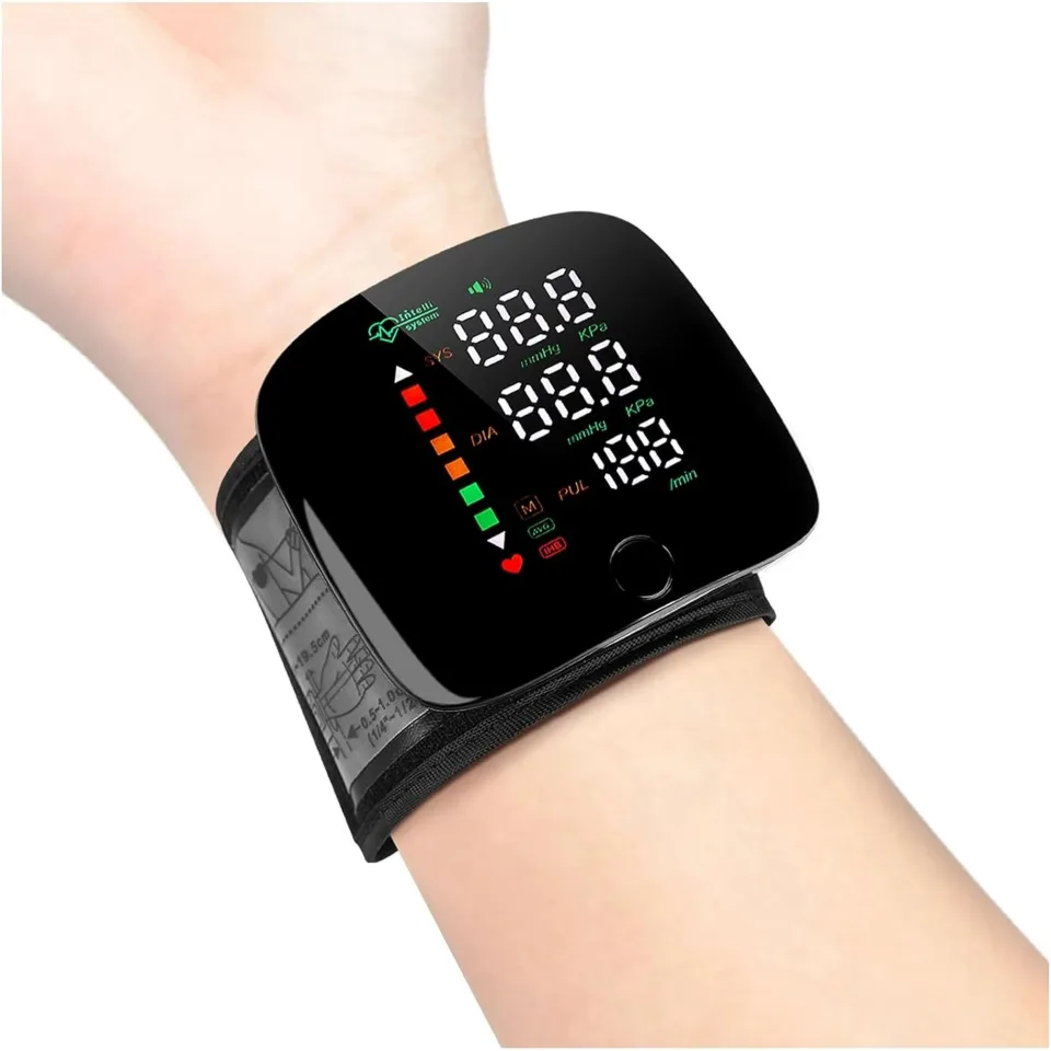 FASTCARE Smart Wrist Blood Pressure Monitor with Voice Guidance & Rechargeable Battery - image 2