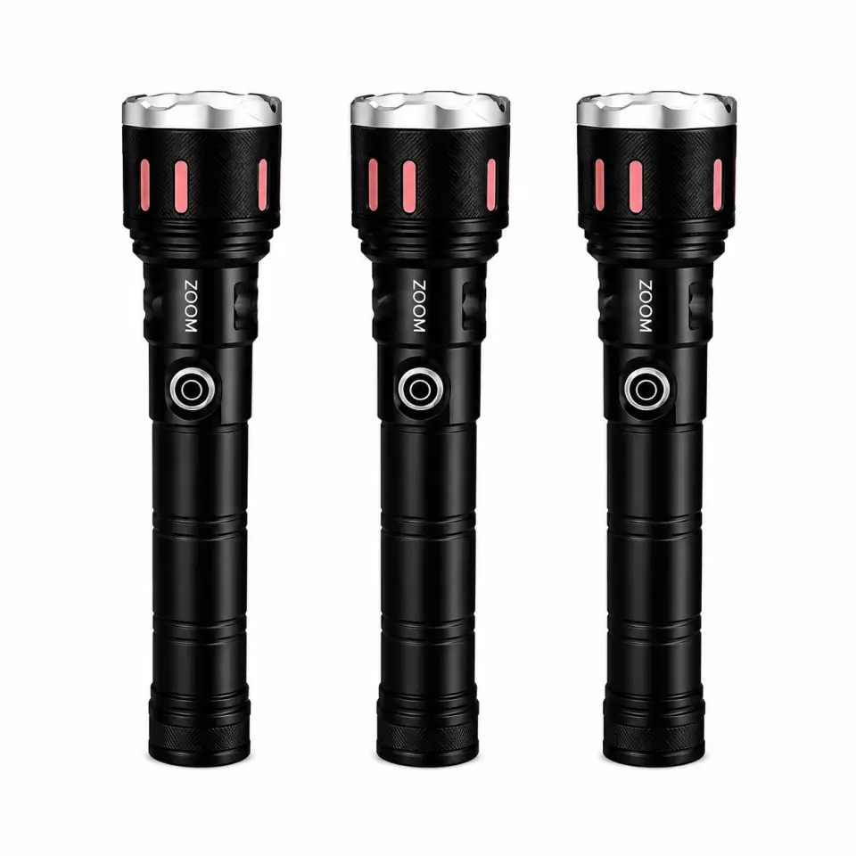 Flower Power Gift Set + 3 Heavy-Duty LED Torches + 20,000mAh PREOM Power Bank Combo - image 2