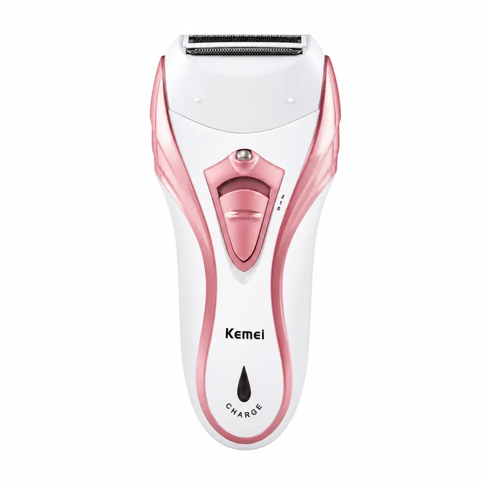 Kemei KM-3010 3-in-1 Rechargeable Lady Electric Epilator - image 2