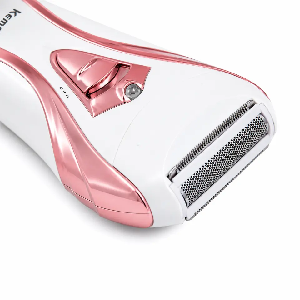 Kemei KM-3010 3-in-1 Rechargeable Lady Electric Epilator - image 4