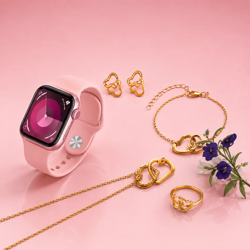 6-in-1 Ladies Beauty, Perfume & Smart Accessories Combo - image 3
