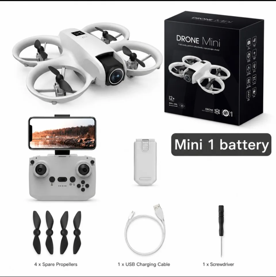 Mini 4K Dual Camera Smart Drone with Obstacle Avoidance