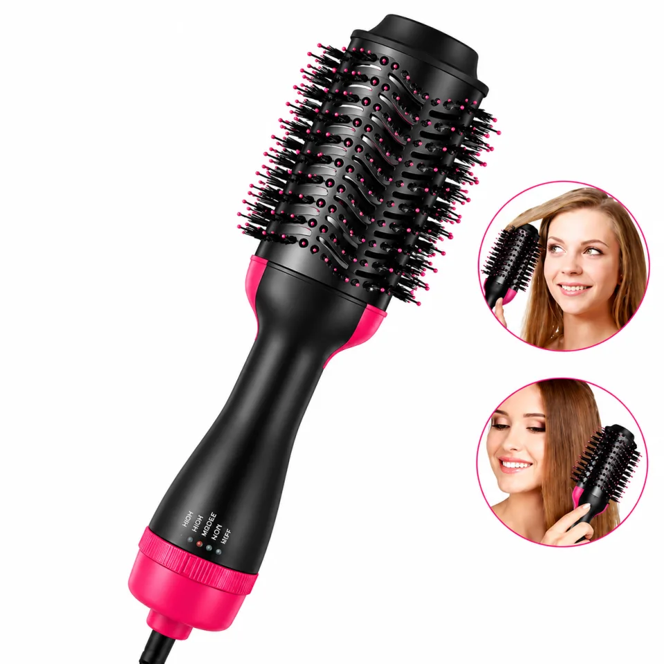 4-in-1 One Step Hot Air Brush Hair Dryer & Styler