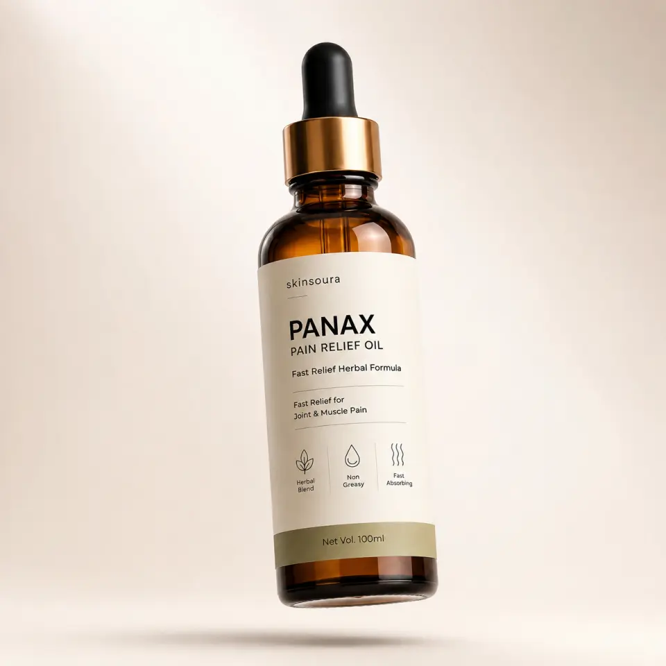 Skinsoura PANAX Pain Relief Oil – Herbal Formula 100ml