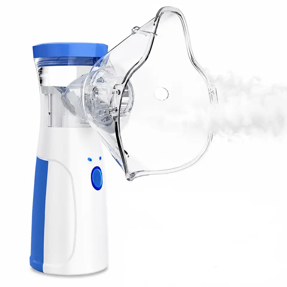 Portable Mesh Nebulizer Machine with Adult & Child Masks