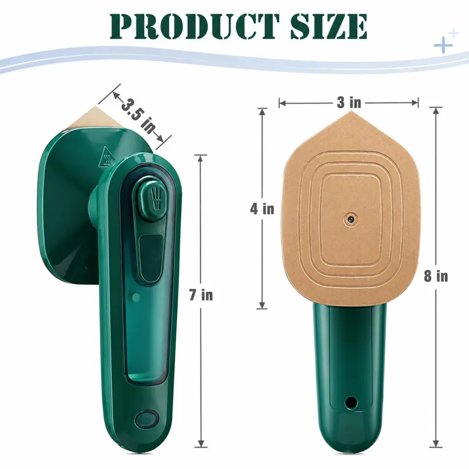 Portable Mini Steam Iron – Compact Travel Garment Iron - image 2