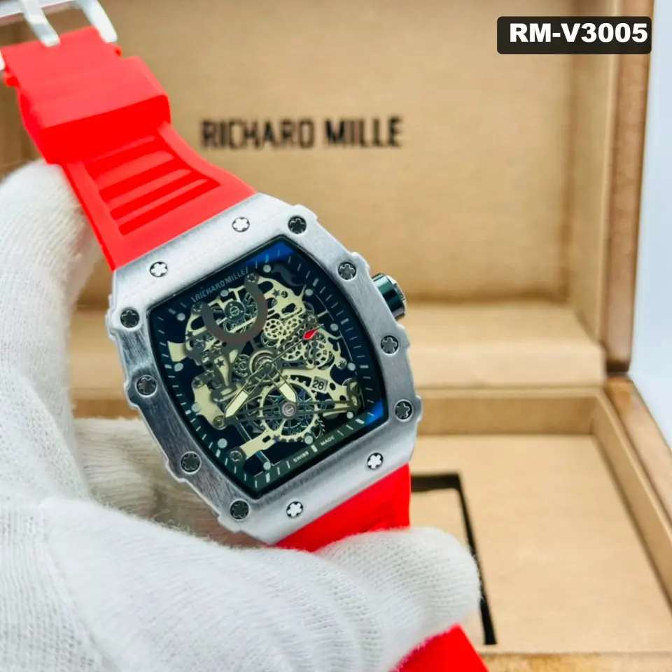 RM-V30 Multicolor Skeleton-Style Watch - image 5