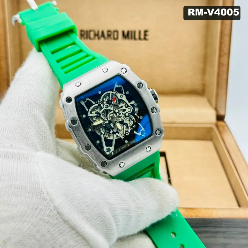RM-V40 Multicolor Skeleton-Style Watch - image 5