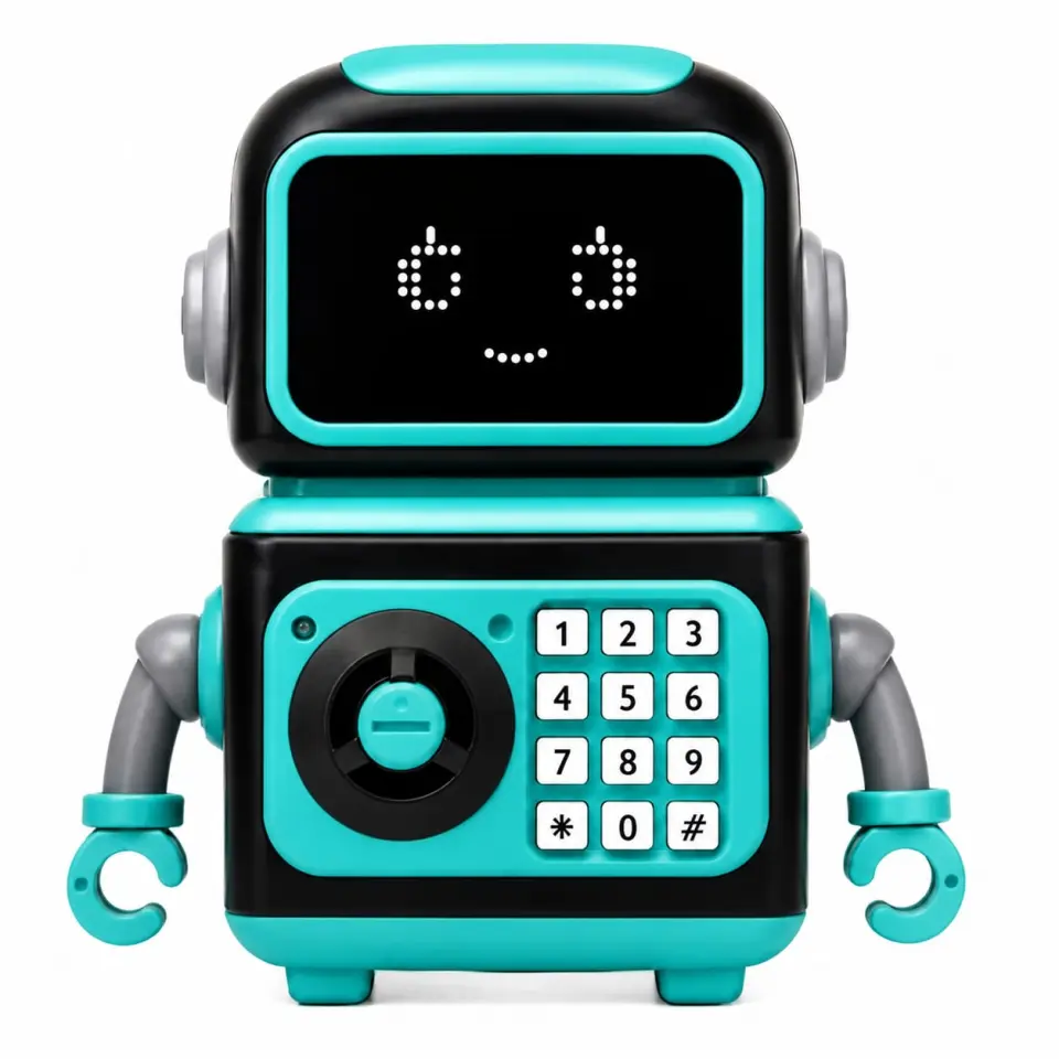 Smart Robot Electronic Money Saving Box for Kids