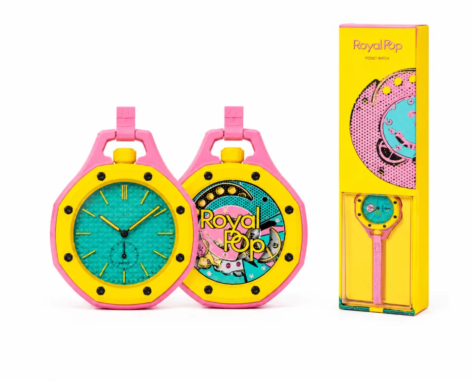 Royal Pop Colorful Silicone Pocket Watch - image 2