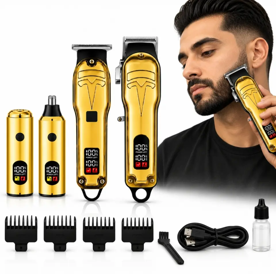 Silvers Criest 4-in-1 Professional Men's Grooming Kit (SC-401) - image 2