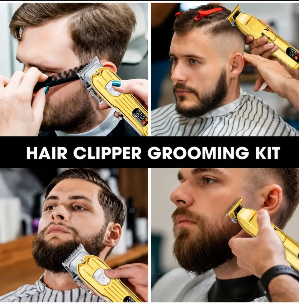 Silvers Criest 4-in-1 Professional Men's Grooming Kit (SC-401) - image 4