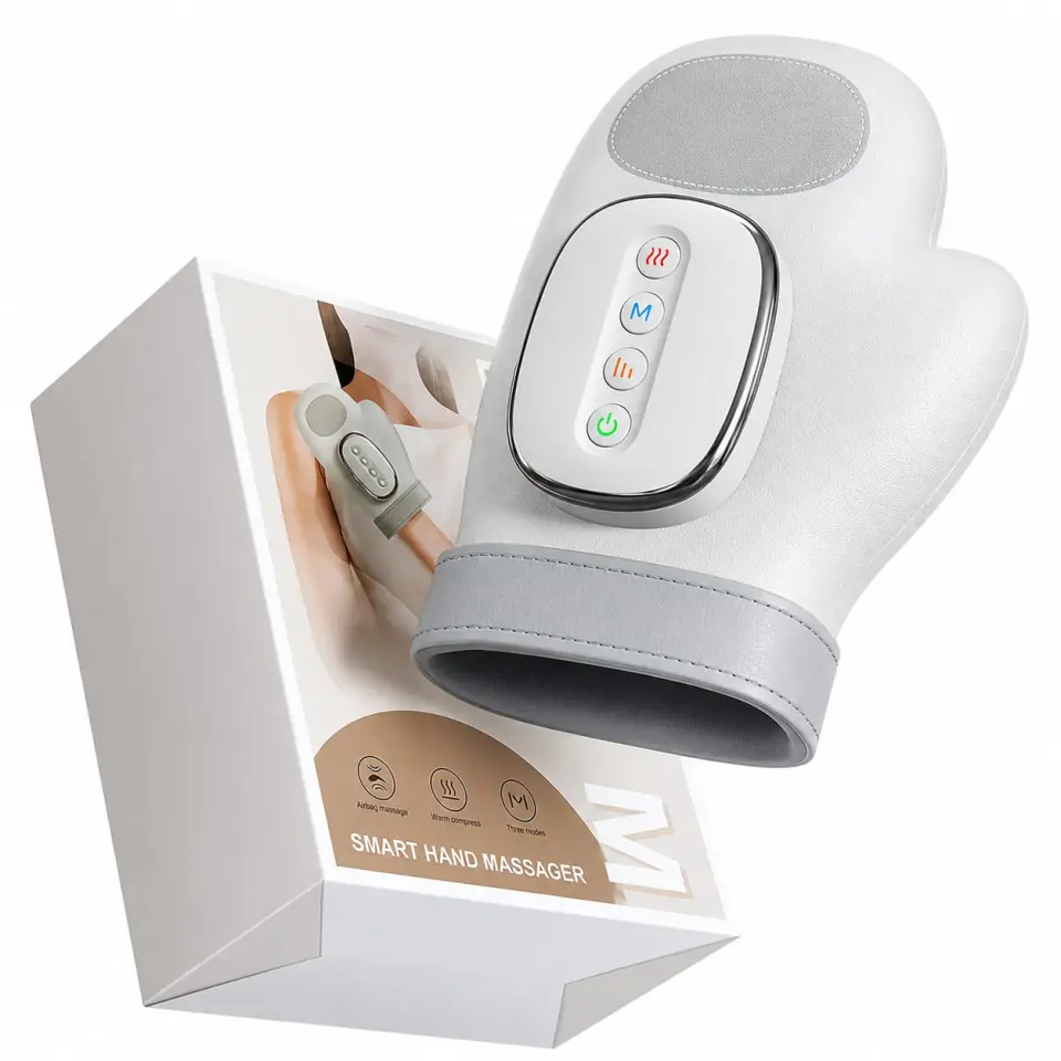 Smart Hand Massager with Heat Compression