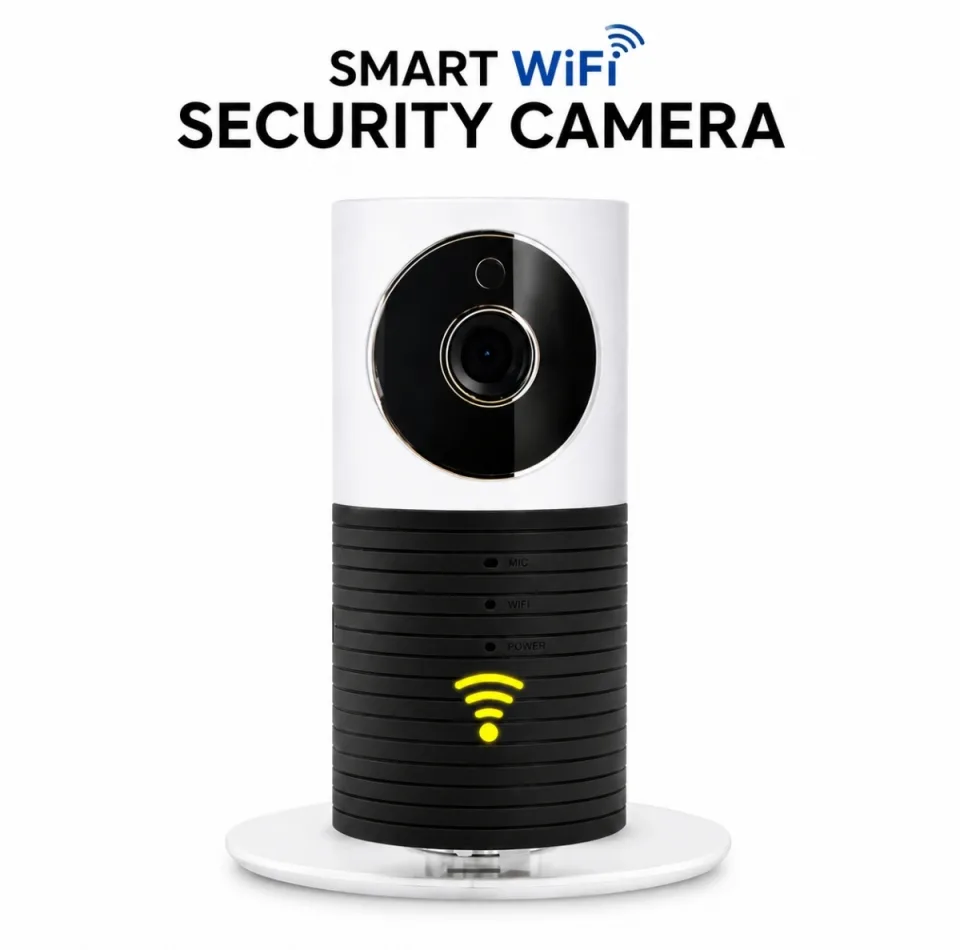 Smart WiFi Home Security Camera with HD Live View & Motion Detection