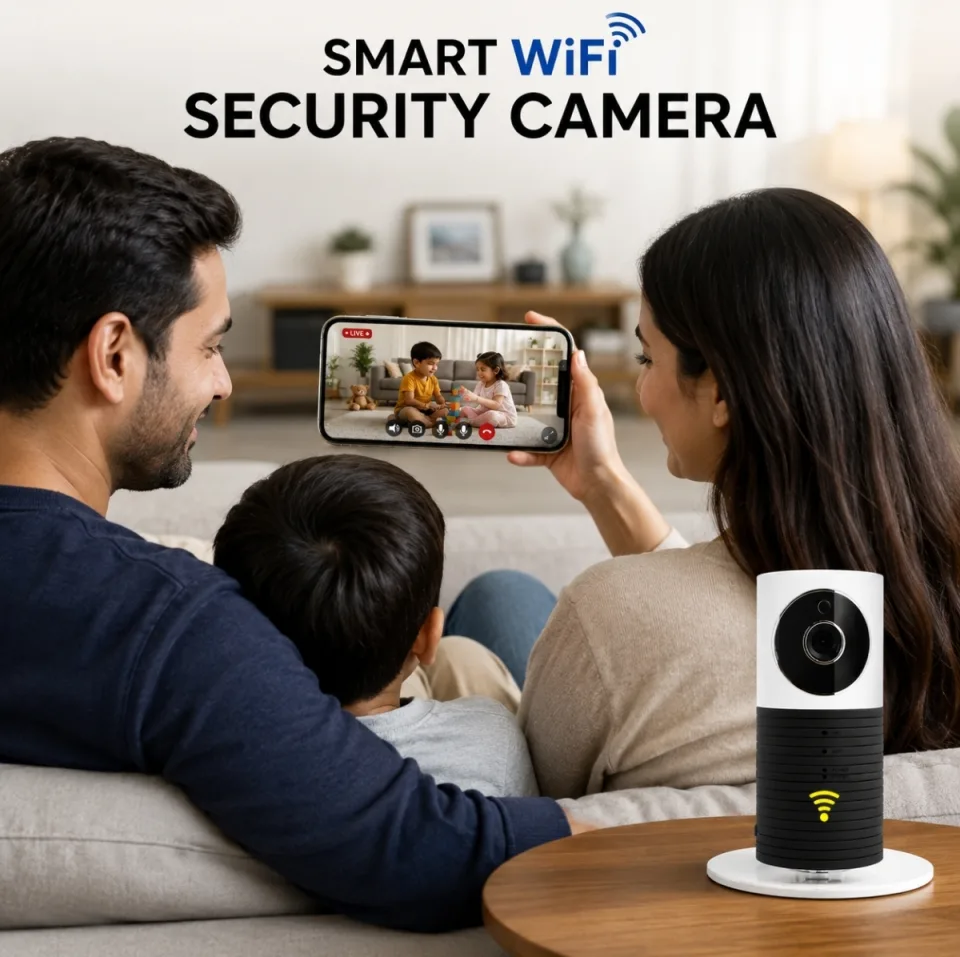 Smart WiFi Home Security Camera with HD Live View & Motion Detection - image 2