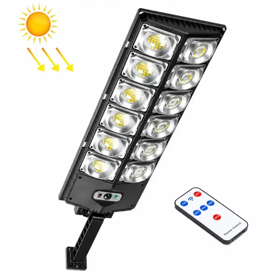Solar Induction LED Street Lamp with Remote Control - image 2