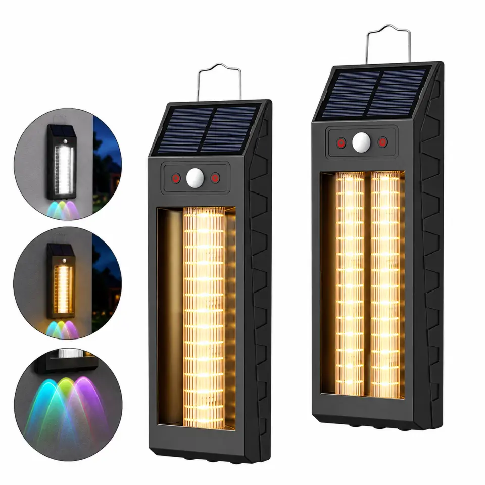 Solar Induction LED Wall Lamp – Automatic Motion Sensor Outdoor Light - image 2