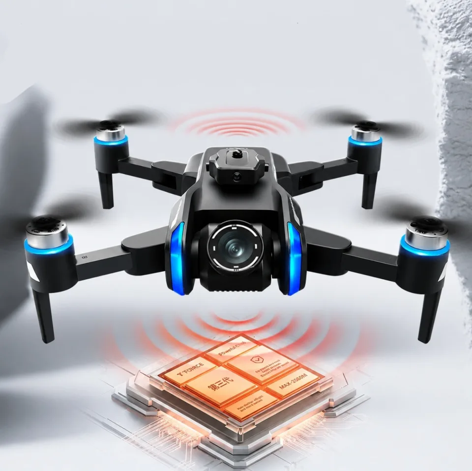 XT808 GPS Foldable Drone with HD Camera & Screen Remote Controller - image 2